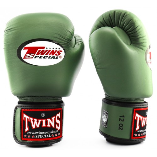 Боксерские перчатки Twins Special (BGVL-3 olive)